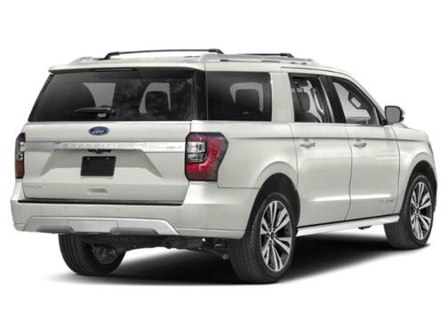 White Platinum Metallic Tri-Coat 2019 Ford Expedition Max Platinum