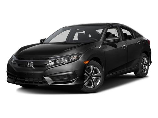 Crystal Black Pearl 2016 Honda Civic LX