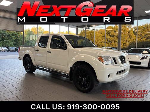 Glacier White 2020 Nissan Frontier SV
