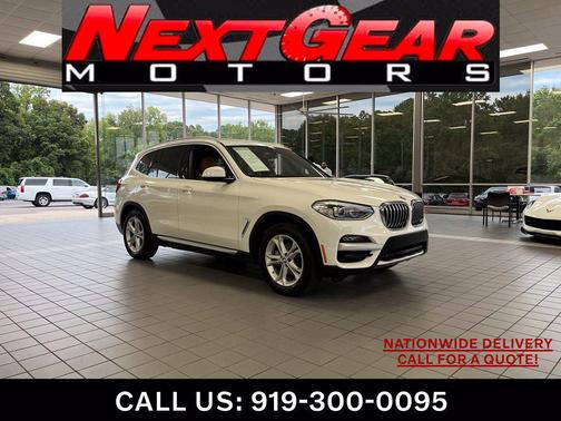 Alpine White 2020 BMW X3 xDrive30i