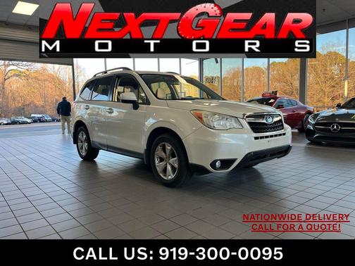 Satin White Pearl 2015 Subaru Forester 2.5i Premium