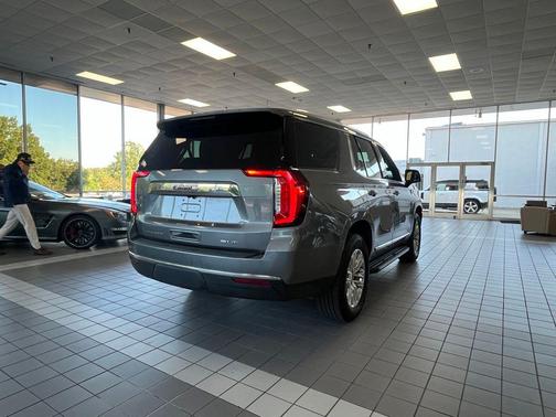 Satin Steel Metallic 2021 GMC Yukon SLT