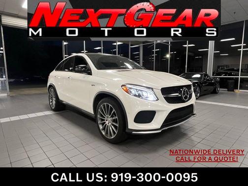 White 2017 Mercedes-Benz AMG GLE 43 Coupe 4MATIC
