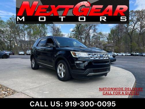 Black Metallic 2019 Ford Explorer XLT