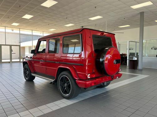 Red 2015 Mercedes-Benz G-Class 4MATIC