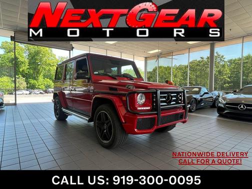 Red 2015 Mercedes-Benz G-Class 4MATIC
