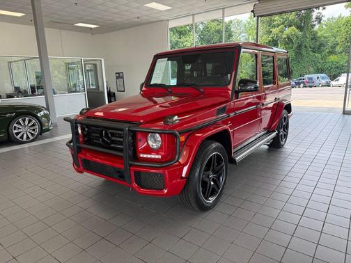 Red 2015 Mercedes-Benz G-Class 4MATIC