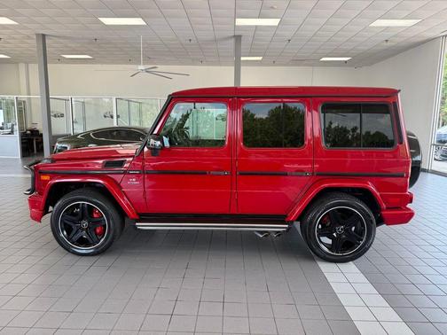Red 2015 Mercedes-Benz G-Class 4MATIC