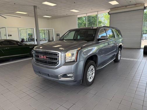 Satin Steel Metallic 2019 GMC Yukon XL SLT