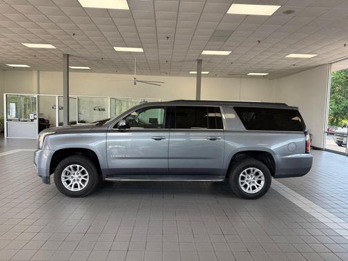 Satin Steel Metallic 2019 GMC Yukon XL SLT