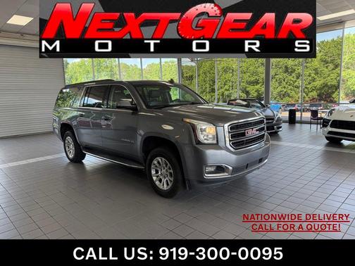 Satin Steel Metallic 2019 GMC Yukon XL SLT