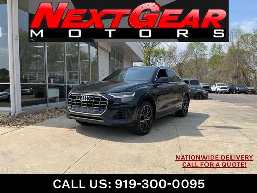 Black 2019 Audi Q8 3.0T Premium
