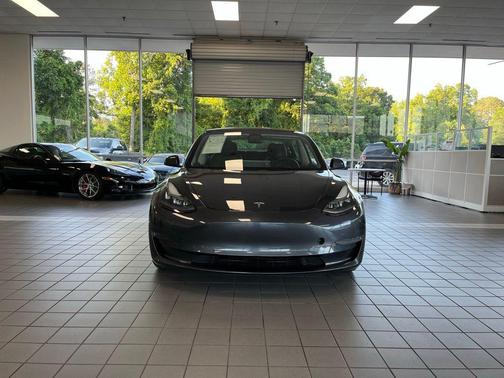 Gray 2021 Tesla Model 3 Standard Range Plus