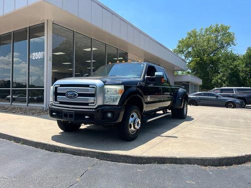 Shadow Black 2016 Ford F-350 Platinum