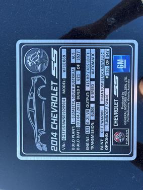 2014 Chevrolet SS Base