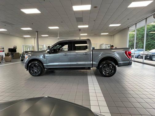 Gray 2021 Ford F-150 XLT
