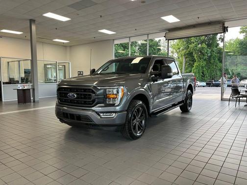 Gray 2021 Ford F-150 XLT