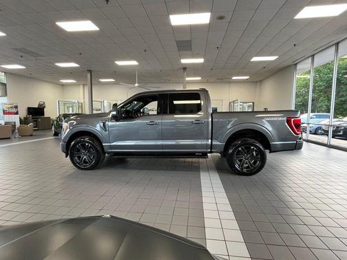 Gray 2021 Ford F-150 XLT