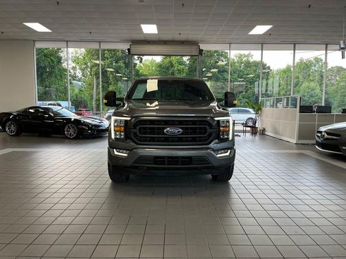 Gray 2021 Ford F-150 XLT