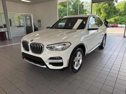 Alpine White 2021 BMW X3 xDrive30i