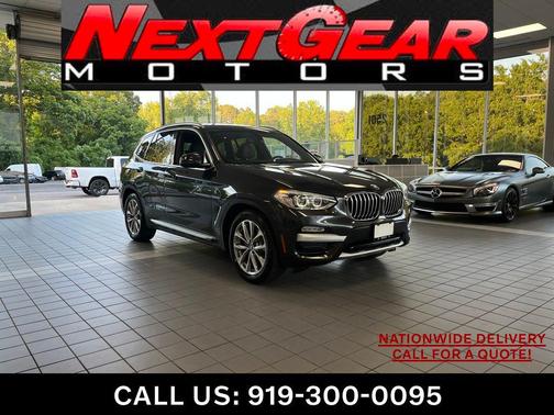 Dark Graphite 2018 BMW X3 xDrive30i