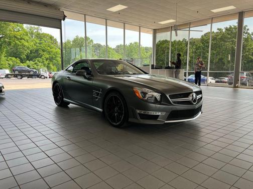 Black 2015 Mercedes-Benz SL-Class SL 63 AMG