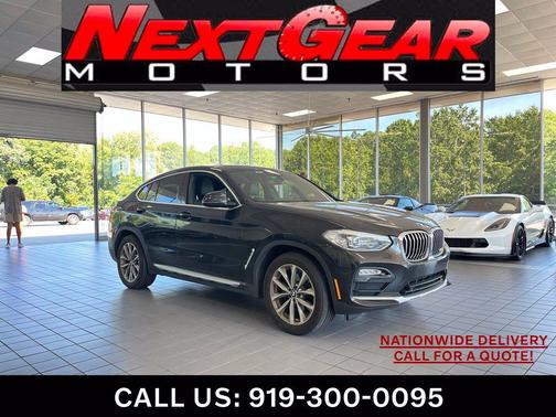 Black Sapphire Metallic 2019 BMW X4 xDrive30i