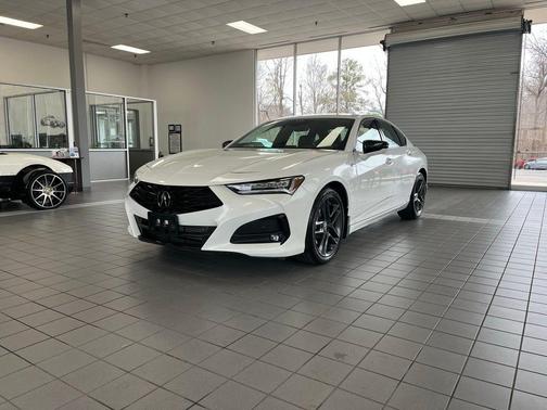 Platinum White Pearl 2024 Acura TLX A-Spec