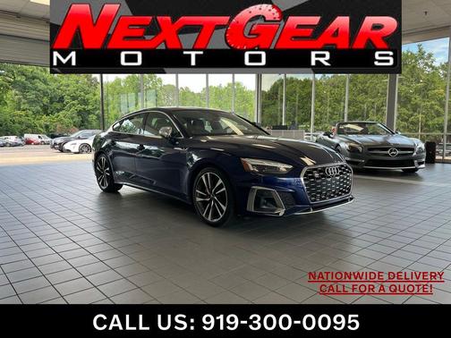 Navarra Blue Metallic 2024 Audi S5 Premium Plus TFSI quattro Tiptronic