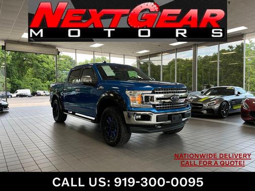 Velocity Blue Metallic 2019 Ford F-150 XLT
