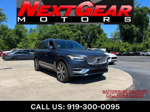 Denim Blue Metallic 2025 Volvo XC90 Plug-In Hybrid T8 Ultra 7-Seater