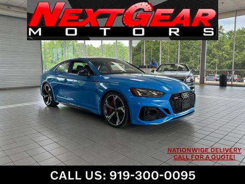 Blue 2021 Audi RS 5 2.9T
