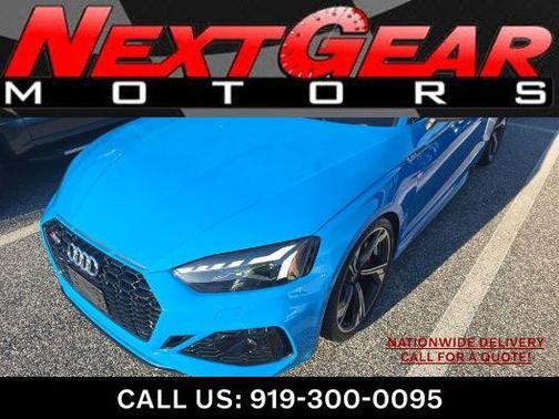 Blue 2021 Audi RS 5 2.9T