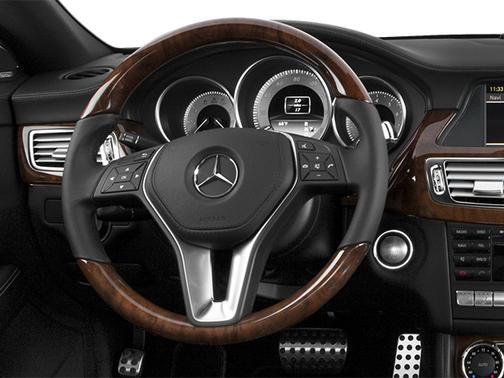 White 2014 Mercedes-Benz CLS-Class 4MATIC