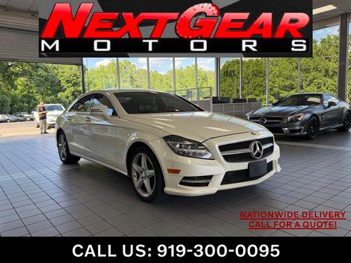 White 2014 Mercedes-Benz CLS-Class 4MATIC