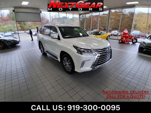White Pearl 2018 Lexus LX 570 Base