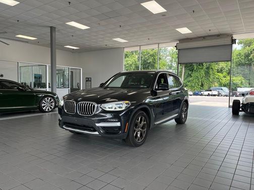 Black Sapphire Metallic 2021 BMW X3 xDrive30i