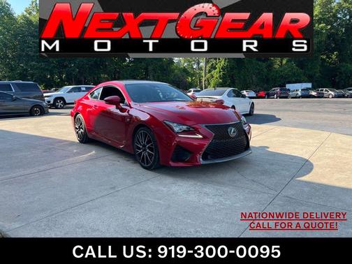 Red Metallic 2019 Lexus RC F Base