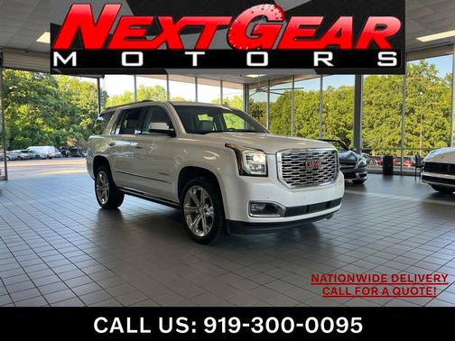 White Frost Tricoat 2020 GMC Yukon Denali