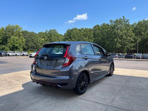 Modern Steel Metallic 2018 Honda Fit Sport