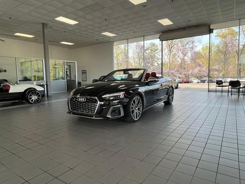 Mythos Black Metallic/Black Roof 2021 Audi S5 3.0T Premium Plus