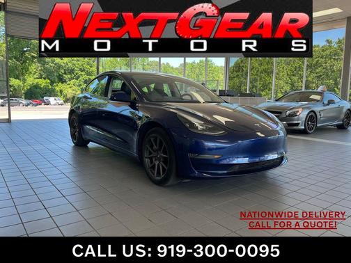 Deep Blue Metallic 2023 Tesla Model 3 Standard Range