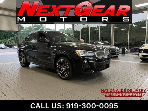 Carbon Black Metallic 2015 BMW X4 xDrive35i