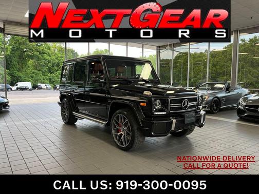 Black 2016 Mercedes-Benz AMG G 63 4MATIC