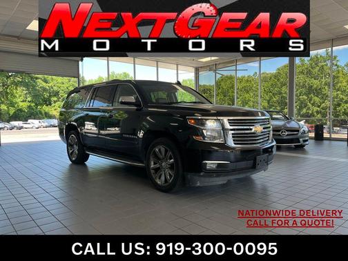 Black 2016 Chevrolet Suburban LTZ