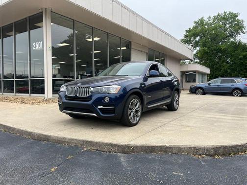 Deep Sea Blue Metallic 2016 BMW X4 xDrive28i