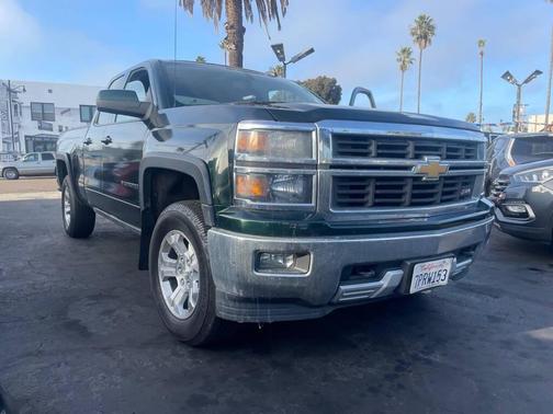 GREEN 2015 Chevrolet Silverado 1500 2LT