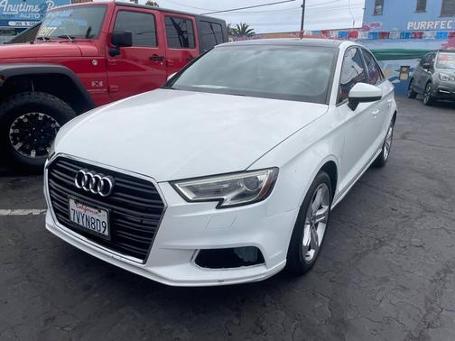 WHITE 2017 Audi A3 2.0T Premium