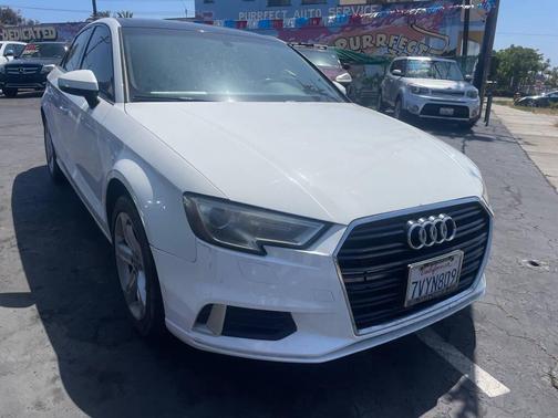 WHITE 2017 Audi A3 2.0T Premium
