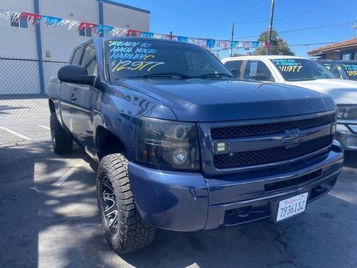 BLUE 2009 Chevrolet Silverado 1500 Work Truck Extended Cab
